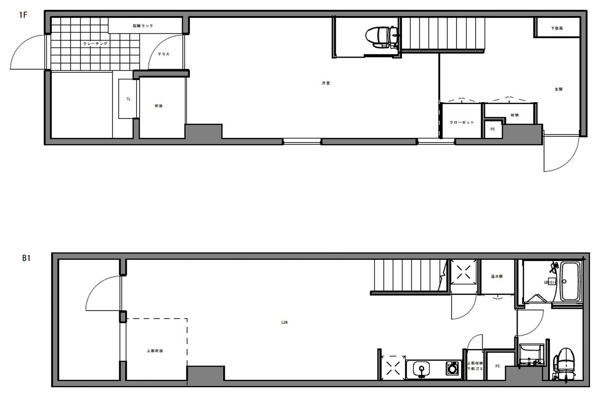 ハイリーフ芝大門の物件間取画像