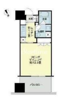 麻布台ヒルズレジデンスB棟の物件間取画像