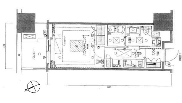麻布台ヒルズ レジデンスBの物件間取画像