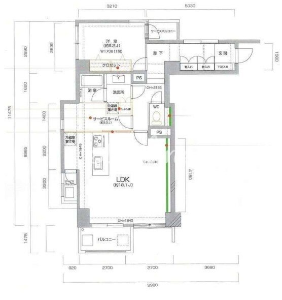 南青山ロイヤルハイツの物件間取画像