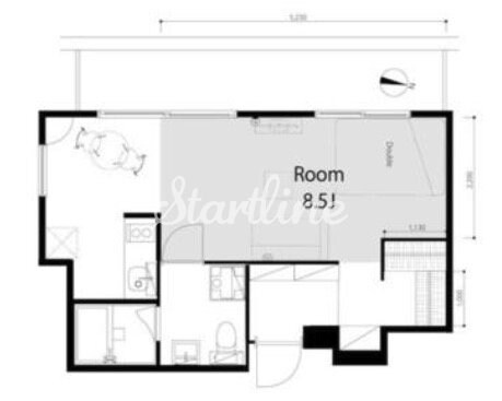 大門アーバニストの物件間取画像