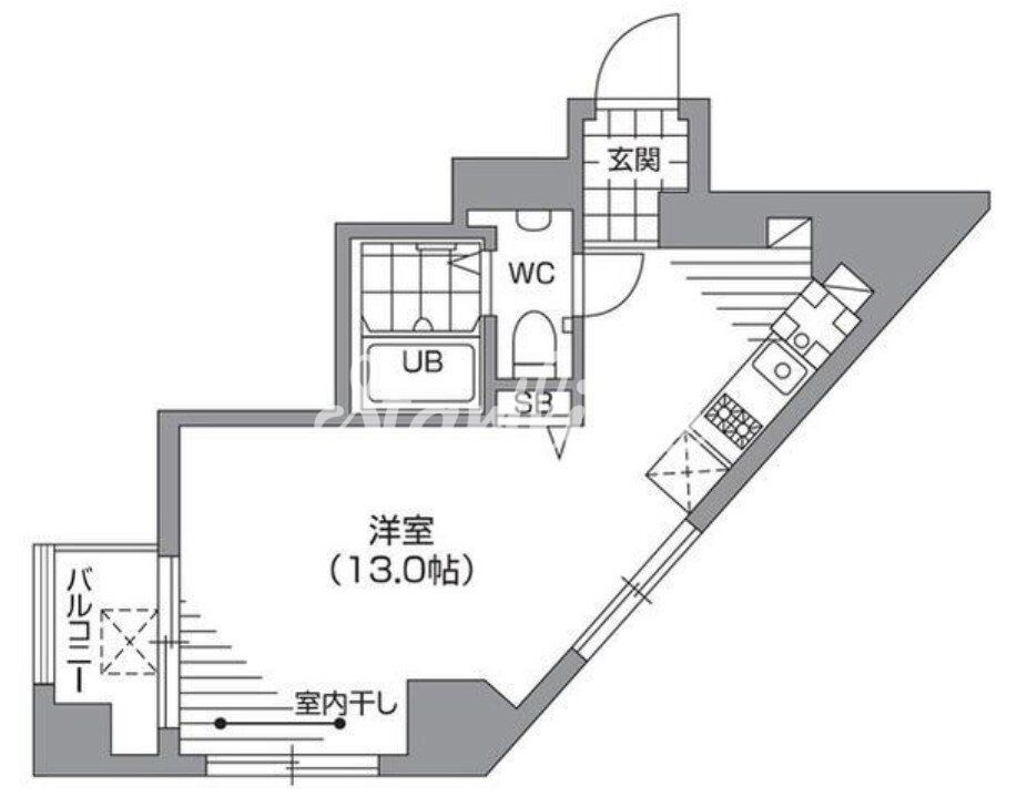 入月ビルの物件間取画像