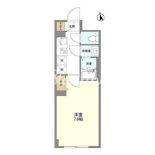 ウェルスクエア学芸大学IIの物件間取画像