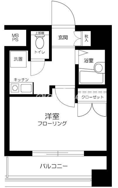 ヴェルステージ恵比寿の物件間取画像