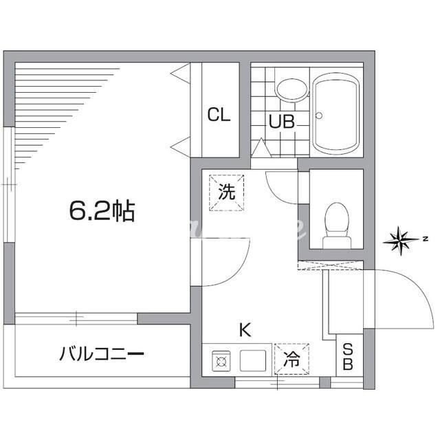 ブレアコート恵比寿の物件間取画像