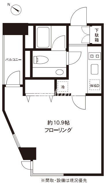 アビターレ霞町の物件間取画像