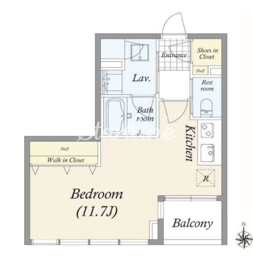 グランパセオ広尾（GRAN PASEO広尾）の物件間取画像