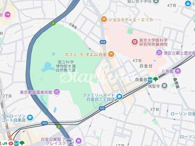 白金台アパートメントの物件内観写真