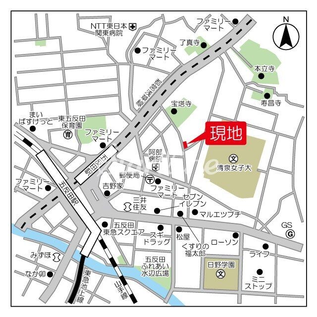 ヒルサイド島津山の物件内観写真