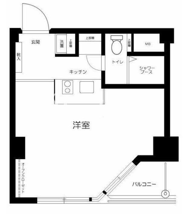 インペリアル赤坂フォーラムの物件間取画像