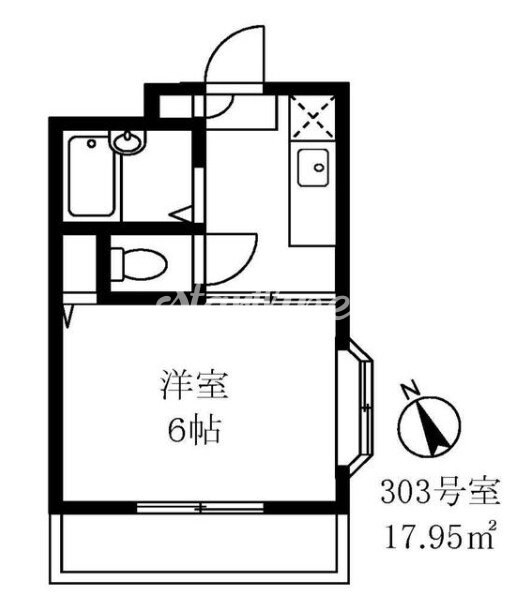 アブニール大森の物件間取画像