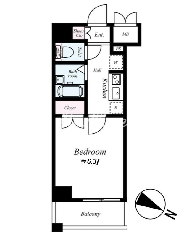 コンシェリア久が原の物件間取画像