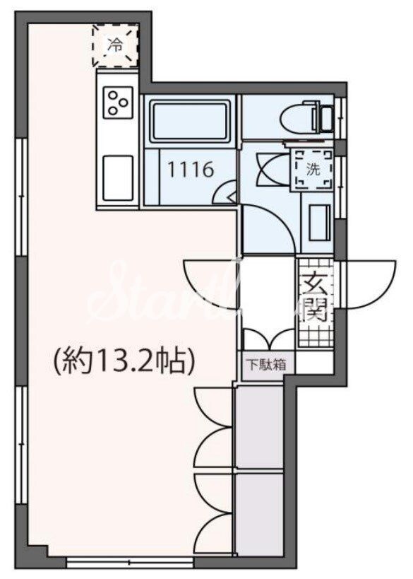 エスケー四谷（SK四谷）の物件間取画像