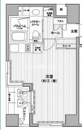 ラグジュアリーアパートメント御徒町の物件間取画像