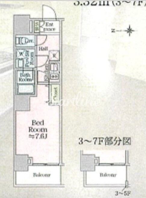 アイルグランデ浅草の物件間取画像