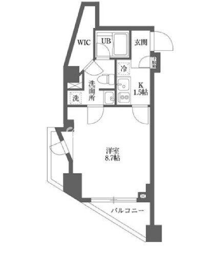 ムーブメンツ西早稲田の物件間取画像