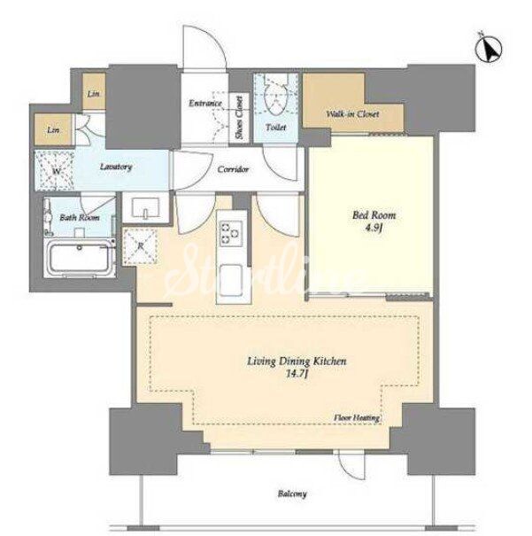 オアーゼ日暮里レジデンスの物件間取画像