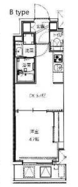 レアライズ町屋の物件間取画像
