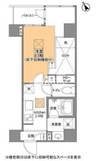 Ｌａｖａｇｅ市谷台町（ラヴァージュ市谷台町）の物件間取画像