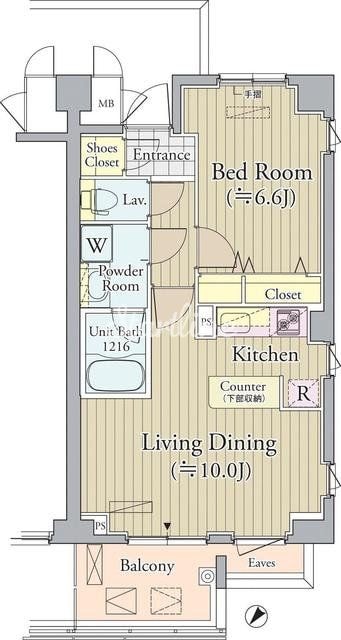 プライムアーバン東中野コート（ＰＲＩＭＥＵＲＢＡＮ東中野ＣＯの物件間取画像