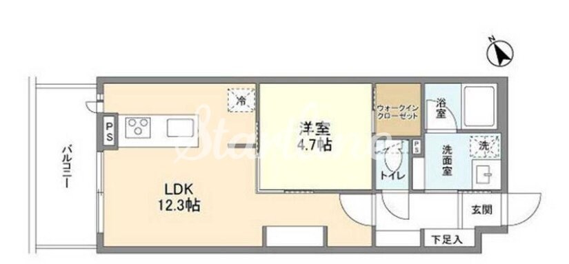エーシーピーレジデンス文京春日（ACPレジデンス文京春日））の物件間取画像