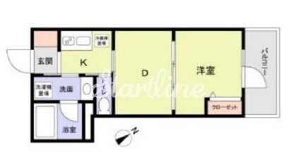 シルバーウッドカスガの物件間取画像