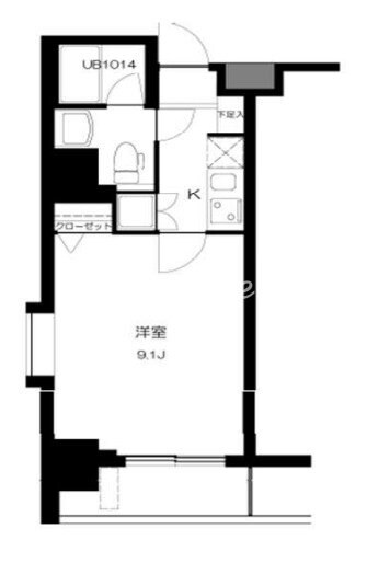 T&G神田マンションの物件間取画像