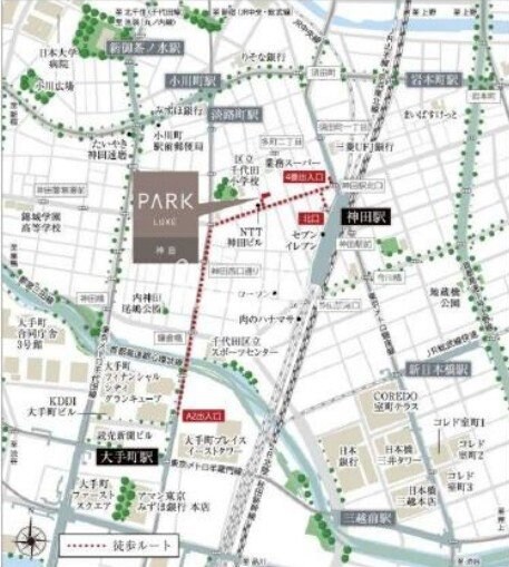 パークリュクス神田の物件内観写真