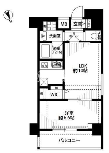 プレール・ドゥーク西浅草の物件間取画像