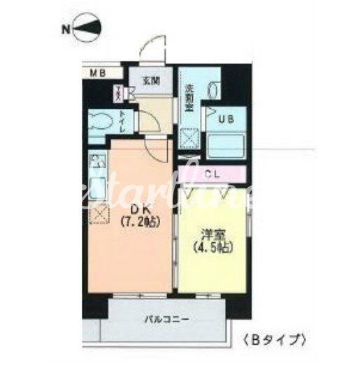 フィーカ牛込柳町の物件間取画像