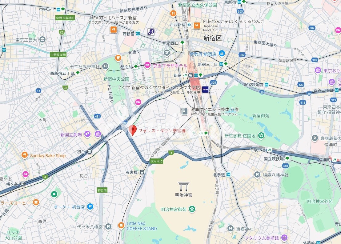 フォレストタウン参宮橋の物件内観写真