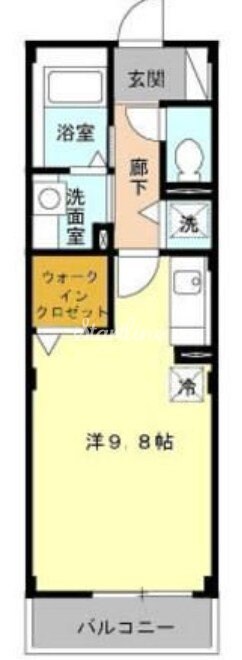 物件間取画像