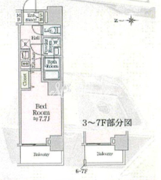 アイルグランデ浅草の物件間取画像