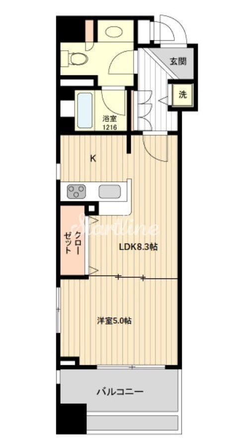 HF銀座レジデンスEASTの物件間取画像