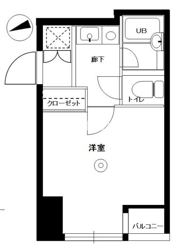 オリオ四谷（OLIO四谷）の物件間取画像