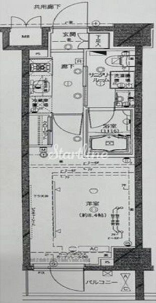 ステージグランデ茅場町の物件間取画像