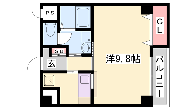 西明石駅 徒歩13分 3階の物件間取画像