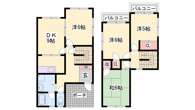 伊川谷駅 バス15分  南別府車庫前下車：停歩7分 1階の物件間取画像