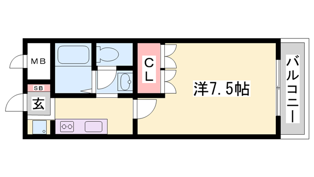 リベレ大久保Ⅱの物件間取画像