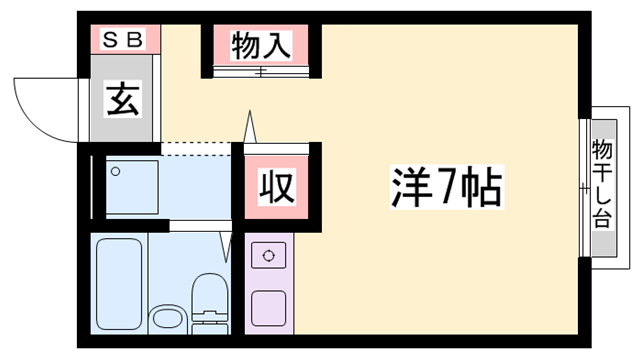 パークサイド宮下の物件間取画像