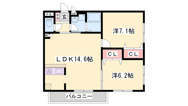 MTスクエアの物件間取画像