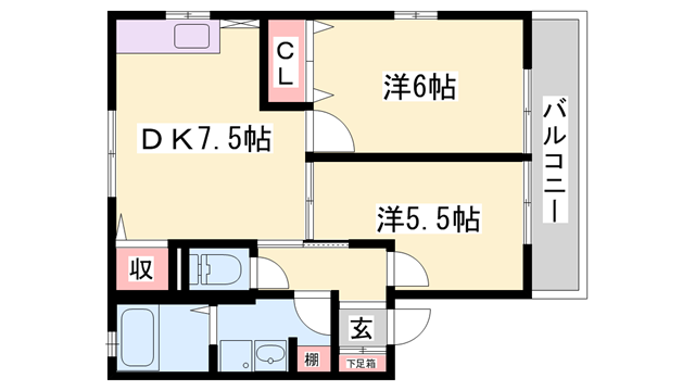 フォーシーズンの物件間取画像