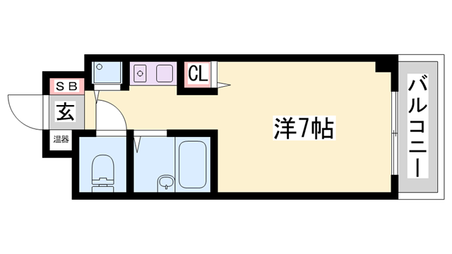 西明石駅 徒歩5分 8階の物件間取画像
