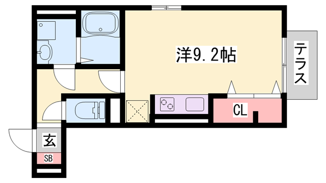 シャルマンヴィオラの物件間取画像