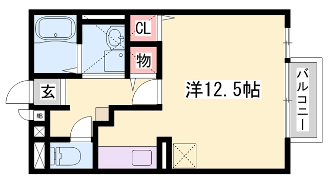 滝野駅 バス15分  社高校下車：停歩5分 2階の物件間取画像