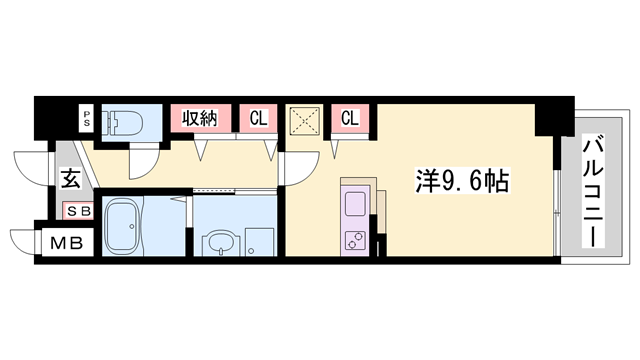 レガーロの物件間取画像