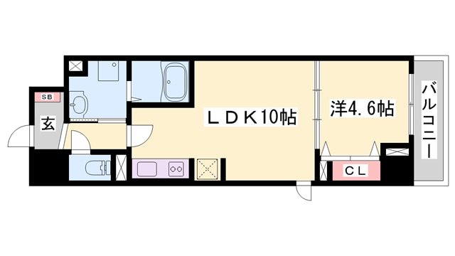 明石駅 徒歩10分 2階の物件間取画像