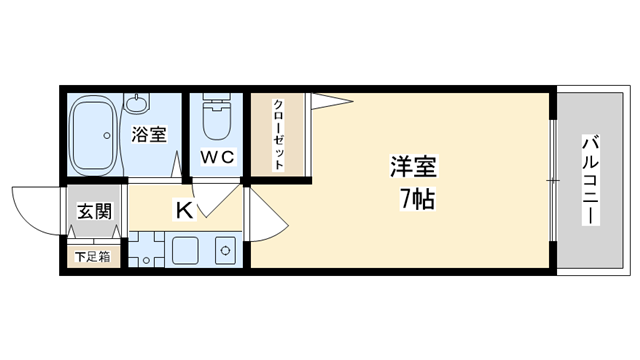 キャトルセゾンの物件間取画像