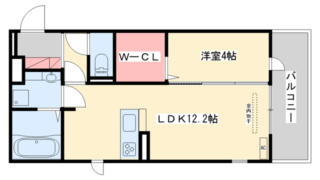 D-residence南芥川町の物件間取画像