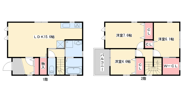 高槻市駅 徒歩23分 1階の物件間取画像